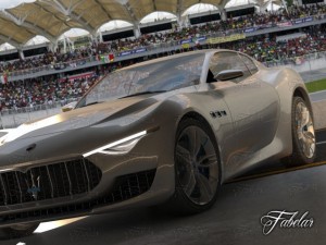 maserati alfieri garage 3D Модель
