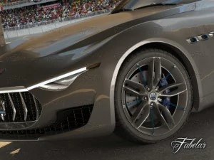 maserati alfieri garage 3D Model