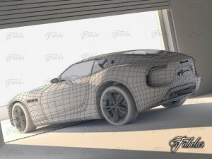 maserati alfieri garage 3D Модель