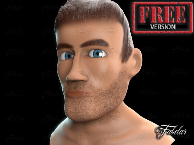 jeff 3D 模型 .c4d .max .obj .3ds .fbx .stl .blend 