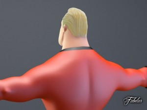 mr incredible printable 3Dモデル