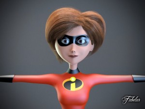 elastigirl 3D Print Model