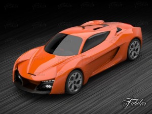 hyundai passocorto 3Dモデル