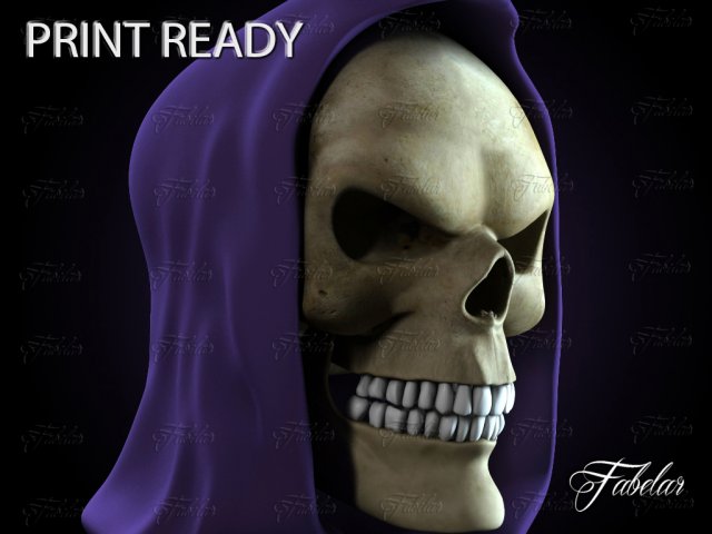 skeletor Modello 3D .c4d .max .obj .3ds .fbx .stl .blend 