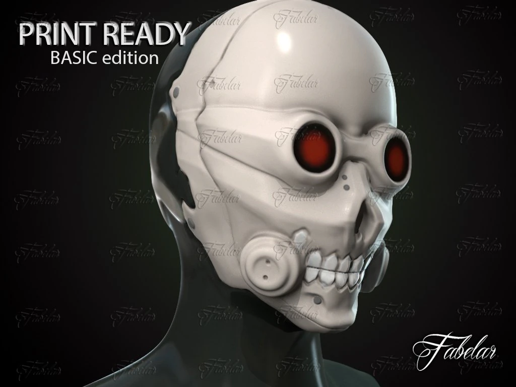 death 3D Print Model .c4d .max .obj .3ds .fbx .stl .blend 