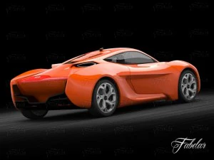 hyunday passocorto garage 3D Model