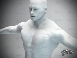 male body std mat printable 3D Принт Модель