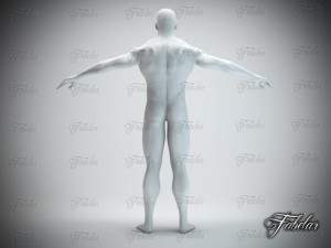 male body std mat printable 3D Принт Модель