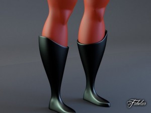 mr incredible rigged 3Dモデル