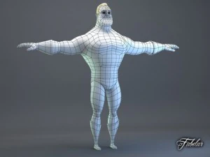 mr incredible rigged 3D Model