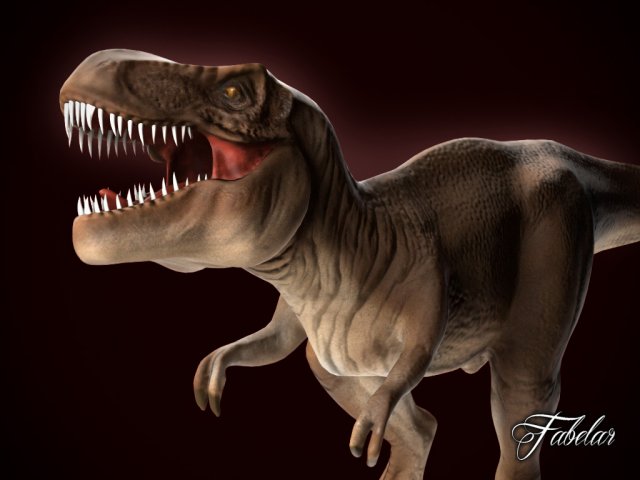 tyrannosaurus rex Modello 3D .c4d .max .obj .3ds .fbx .stl .blend 