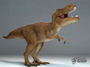 tyrannosaurus rex Modello 3D