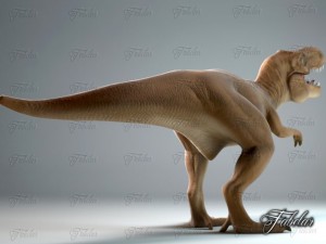 tyrannosaurus rex Modello 3D