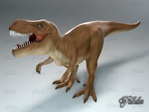 tyrannosaurus rex Modello 3D