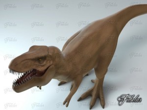 tyrannosaurus rex Modello 3D