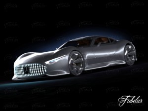 mercedes vision gt 3D Model