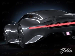 mercedes vision gt 3D Model