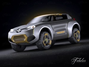 renault kwid 3D Model