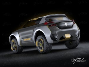 renault kwid 3D Model