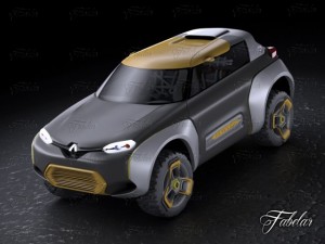 renault kwid 3D Model