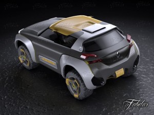 renault kwid 3D Model