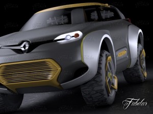 renault kwid 3D Model