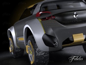 renault kwid 3D Model