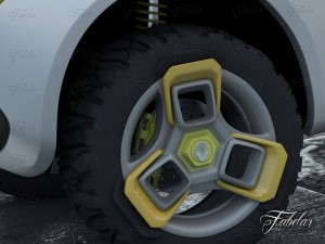 renault kwid 3D Model