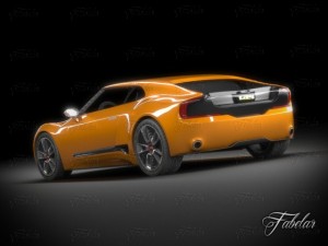 kia gt4 concept Modelo 3D