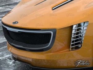 kia gt4 concept Modelo 3D