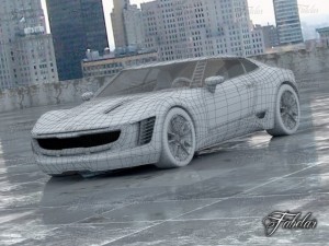 kia gt4 concept Modelo 3D