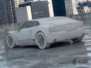 kia gt4 concept Modelo 3D