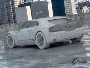 kia gt4 concept Modelo 3D