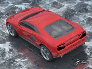 audi nanuk environment 3D Модель