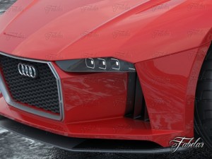 audi nanuk environment 3D Модель