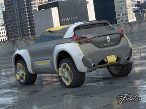 renault kwid environment 3D Model