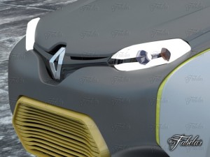 renault kwid environment 3D Model
