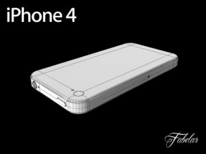 iphone4 Modelo 3D