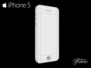 iphone 5 3D Model