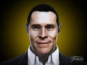willem dafoe Modello 3D