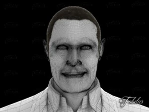 willem dafoe Modello 3D