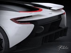aston martin dp100 concept Model 3D