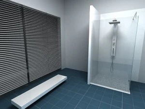 castagnari shower tama 3D Model