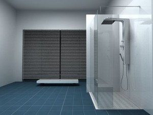 castagnari shower tama 3D Model