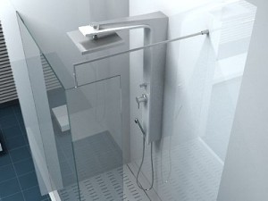 castagnari shower tama 3D Model