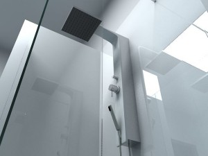 castagnari shower tama 3D Model
