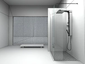 castagnari shower tama 3D Model