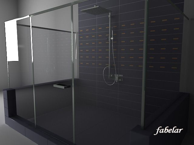 ponsi italia shower Modelo 3D .c4d .max .obj .3ds .fbx .stl .blend 