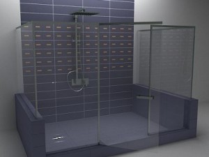 ponsi italia shower Modelo 3D