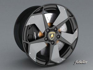 lamborghini reventon rim 3D Model